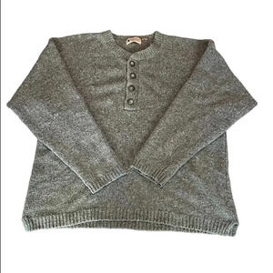 Northwest Territory Vintage 90's Granola Grunge Henley Sweater Men's XL